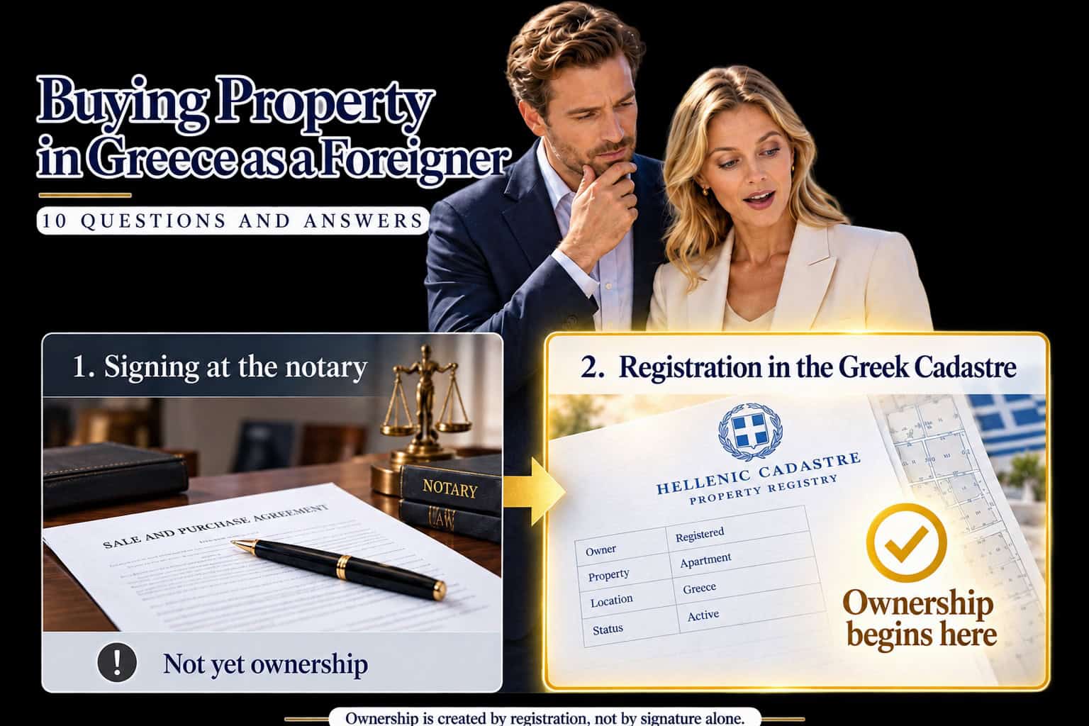 Buying property in Greece as a foreigner